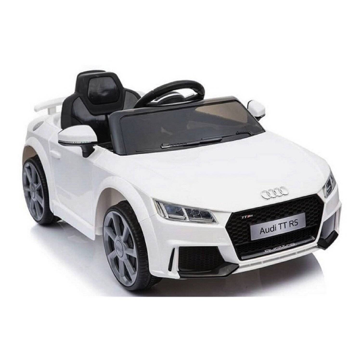 Elektro-Kinderauto Audi TT RS Kinderauto 2x6V4AH MP3 Power Display Weiß