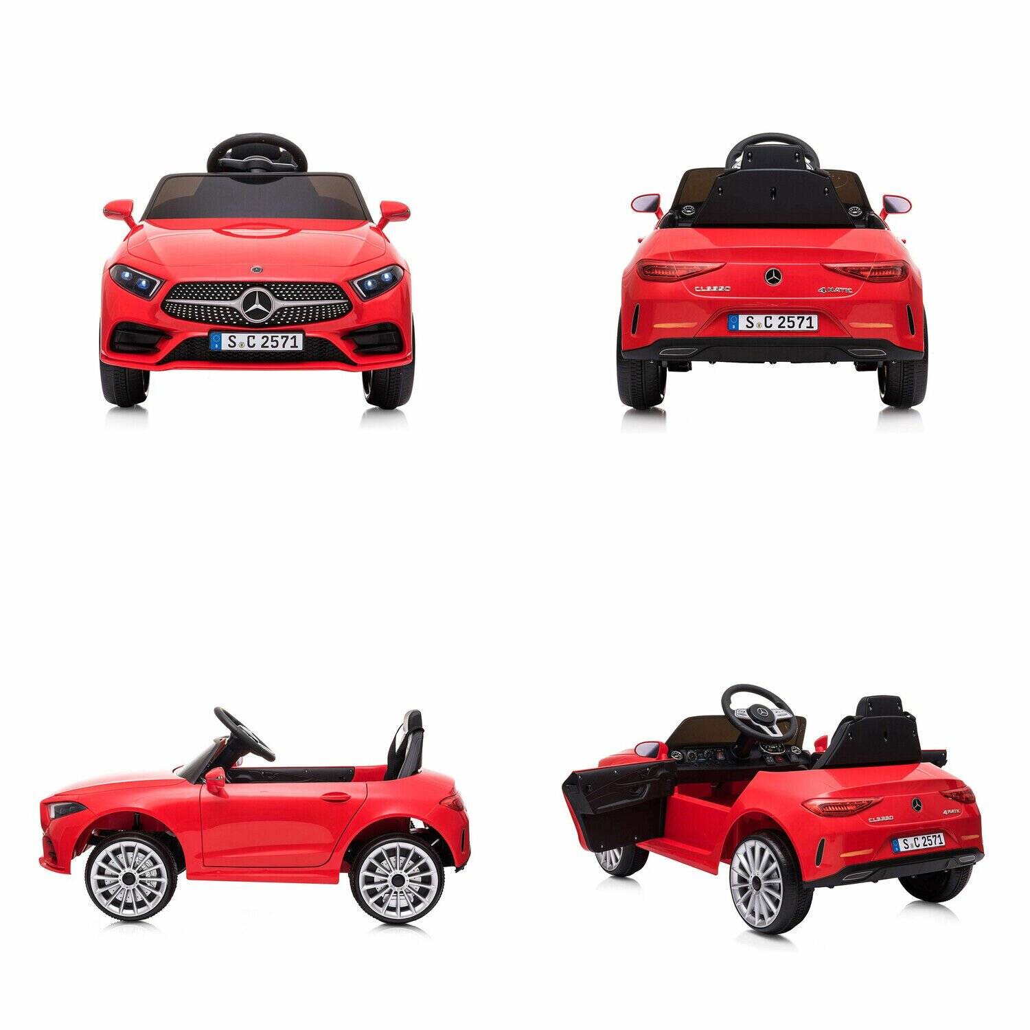 Lizenz Kinder Elektro Auto Mercedes CLS350 Kinderauto Kinderfahrezug Rot