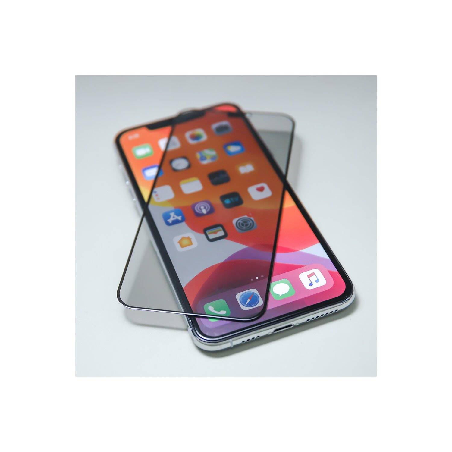 2x Sichtschutzglas Tempered Glass Privacy Schutzglas kompatibel mit Samsung Galaxy A54 5G schwarz