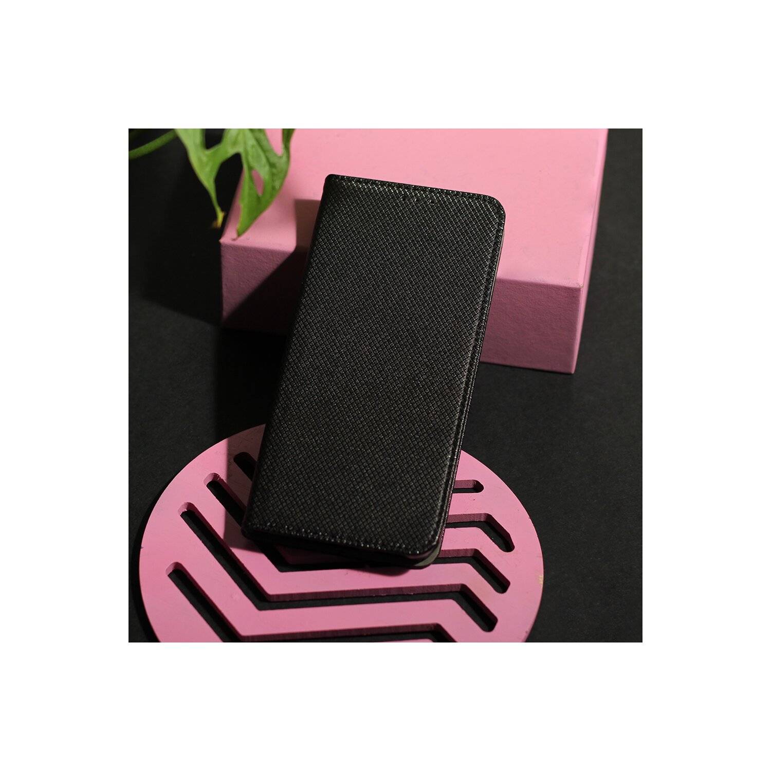 Smart Magnet Hülle kompatibel mit Xiaomi Redmi 12 4G schwarz