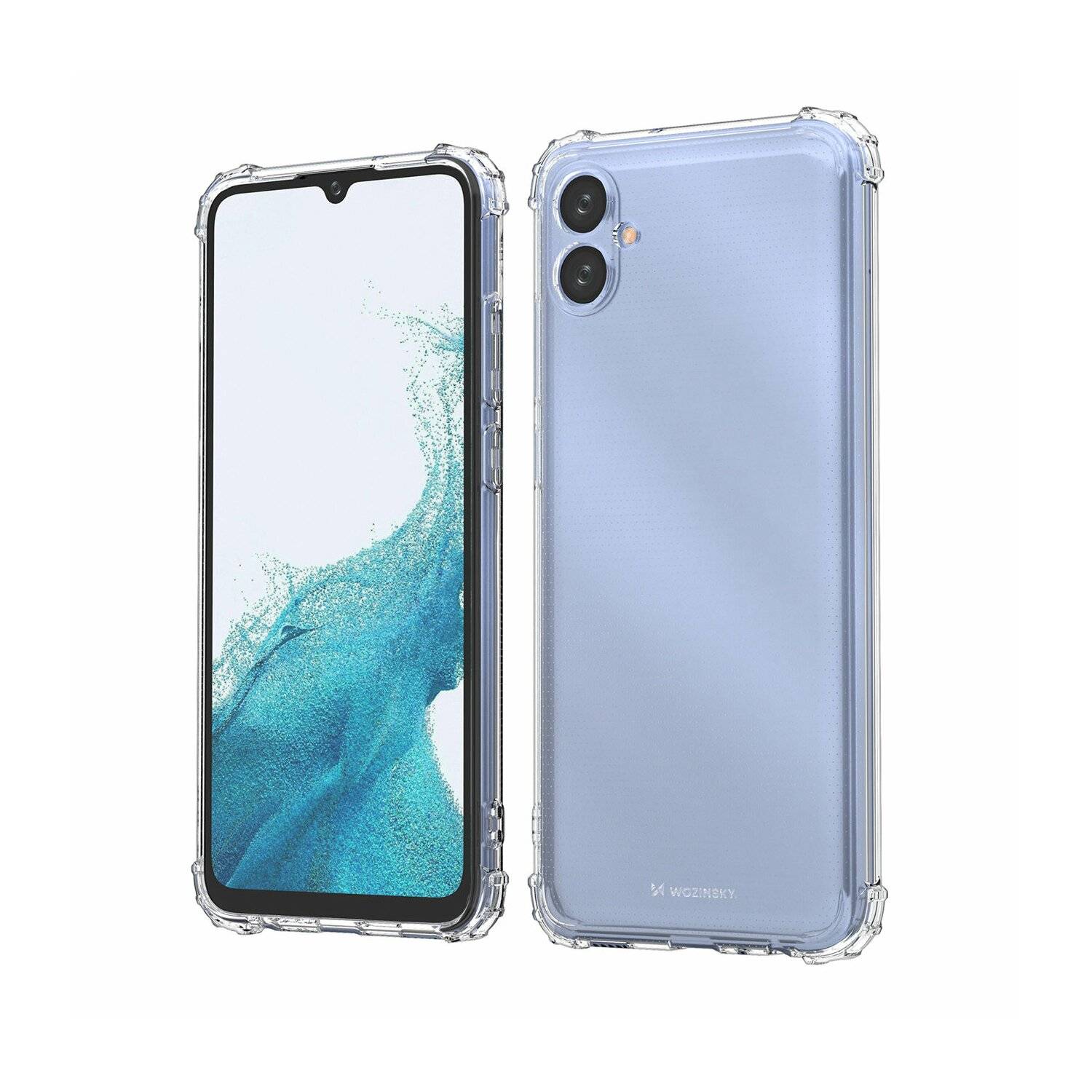Anti Shock Armored Kantenschutz Hülle Case kompatibel mit Xiaomi Redmi 12 4G transparent