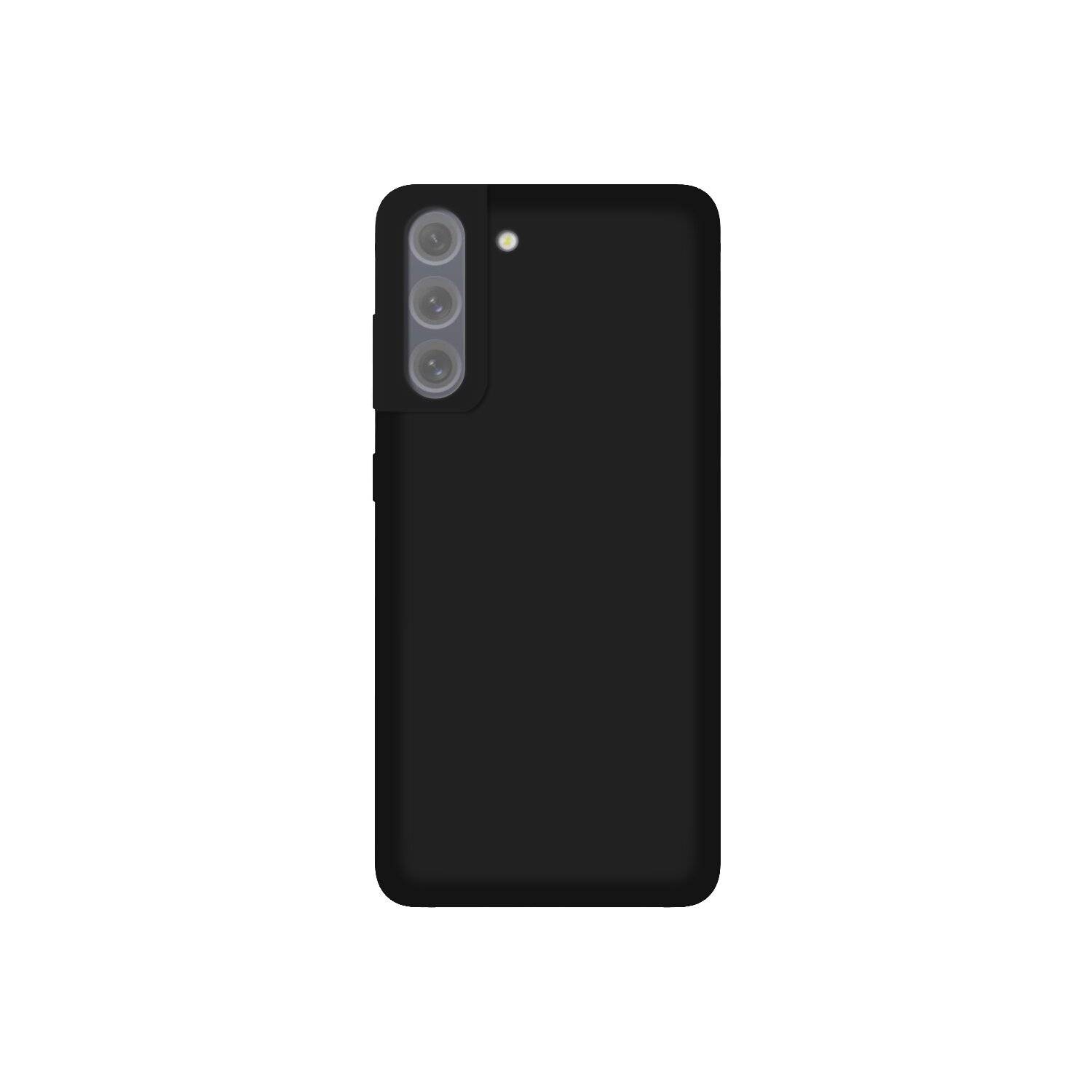 Silikon Hülle Basic kompatibel mit Xiaomi Redmi 12 4G Case TPU Soft Handy Cover Schutz Matt-Schwarz