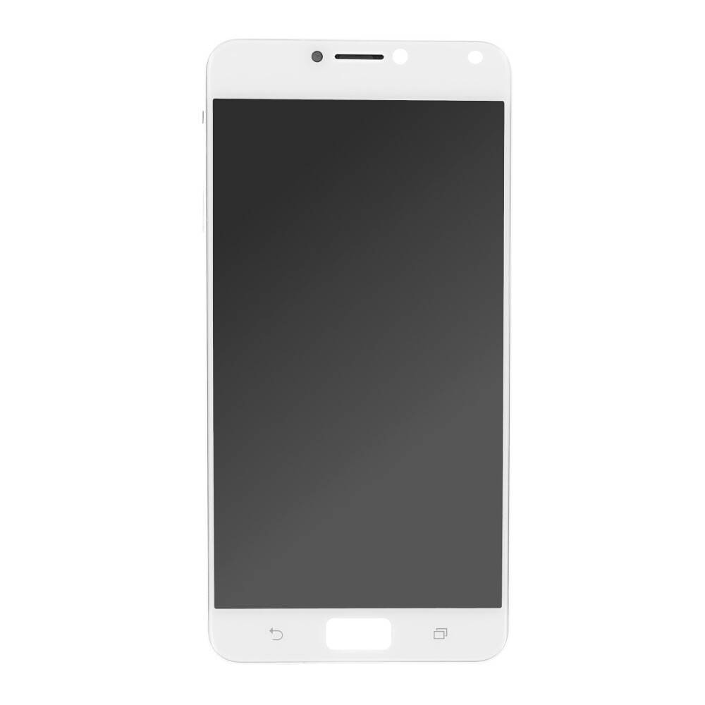 Display für Asus Zenfone 4 Max ZC550KL LCD + Rahmen Weiß Touch