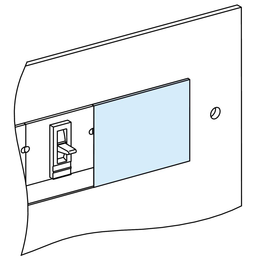 Schneider Electric Abdeckplatte PrismaSeT-P LVS03249