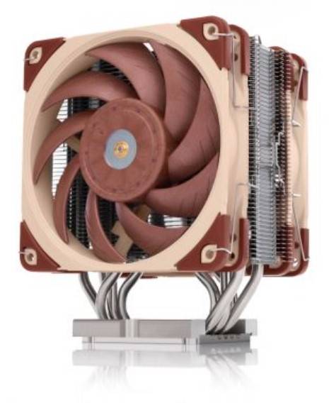 Noctua NH-U12S DX-4677, Luftkühlung, 12 cm, 450 RPM, 2000 RPM, 22,6 dB, Braun, Hellbraun, Silber