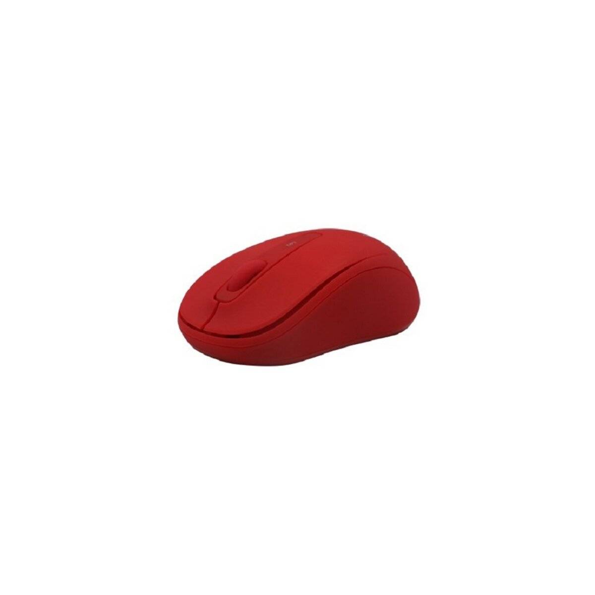 Inca IWM-331RK Maus kabellos Bluetooth Optisch 1600 DPI Wireless Funkmaus Rot