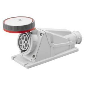 GW63527 CEE Wandsteckdose 90Â° 400V 63A