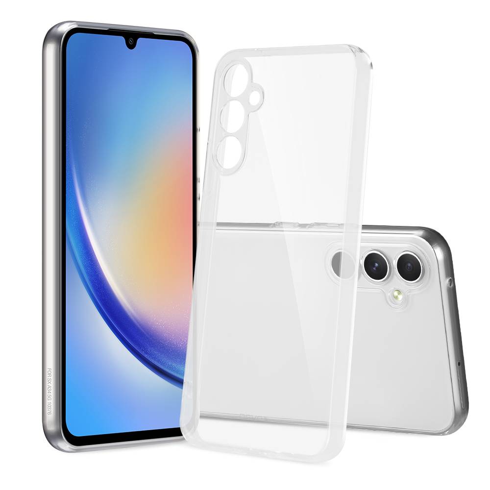 nevox 2187 - Cover - Samsung - Samsung Galaxy A34 5G - 16,8 cm (6.6 Zoll) - Transparent