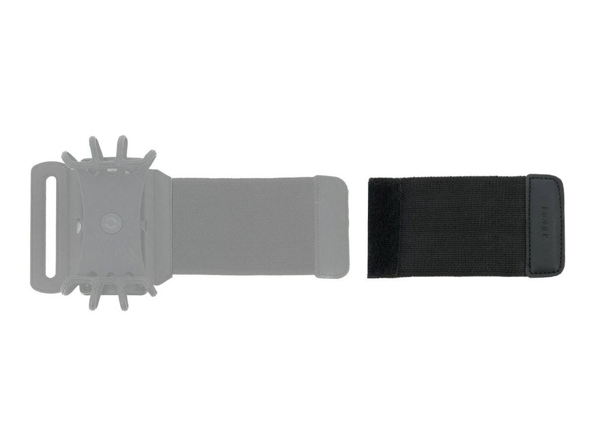 Mobilis - Armbanderweiterung für Armband - elastisch, 140 x 75 mm - Schwarz (Packung mit 10)