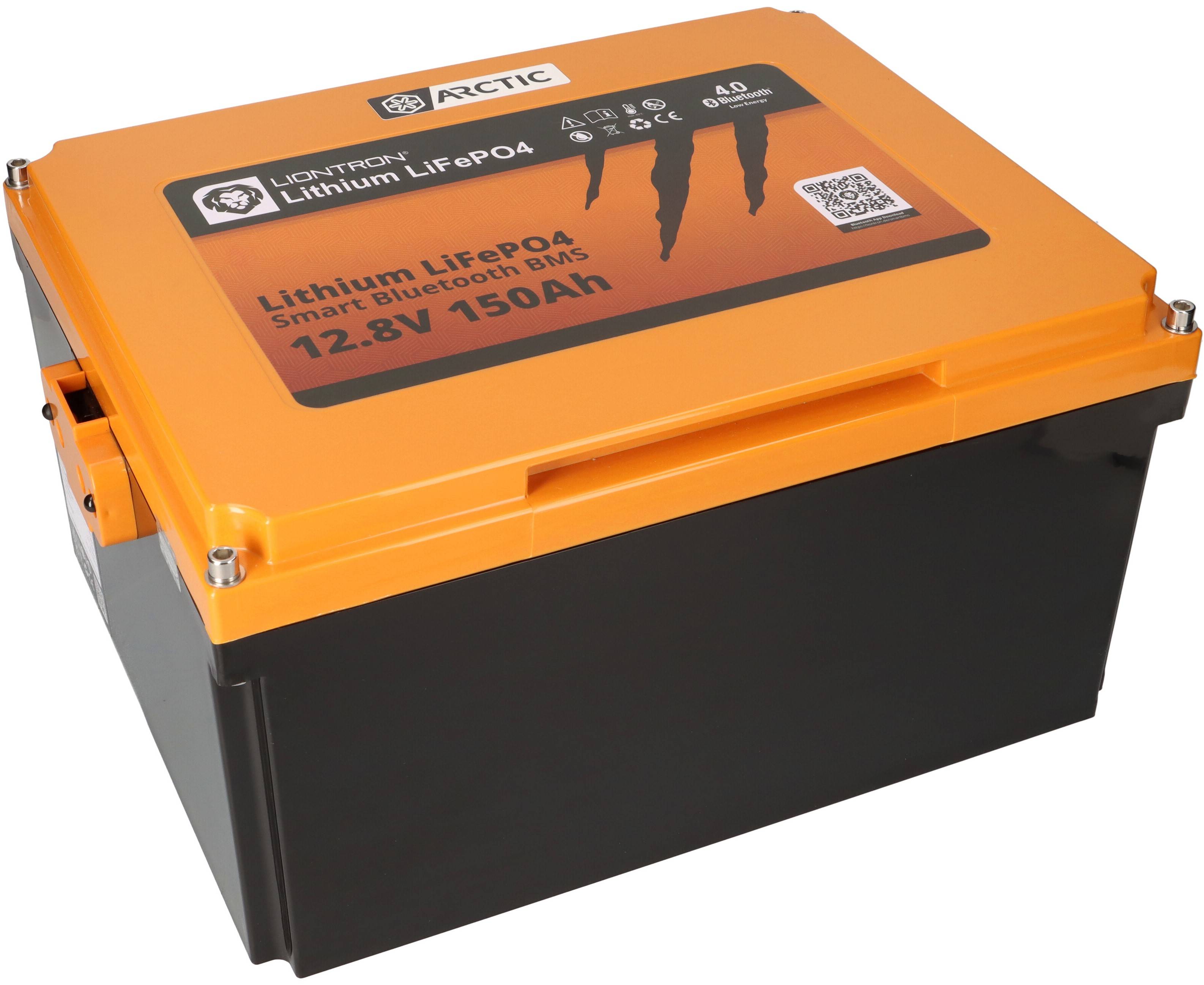 LIONTRON LiFePO4 Wohnmobil-Untersitz Akku - 12,8V 150Ah Arctic bis -30°C BMS Bluetooth