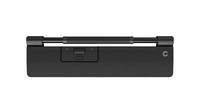 Contour Design RollerMouse Pro (Kabelgebunden) mit Slim Handballenauflage aus veganem Leder - Rollerbar - USB Typ-A - 2800 DPI - Schwarz