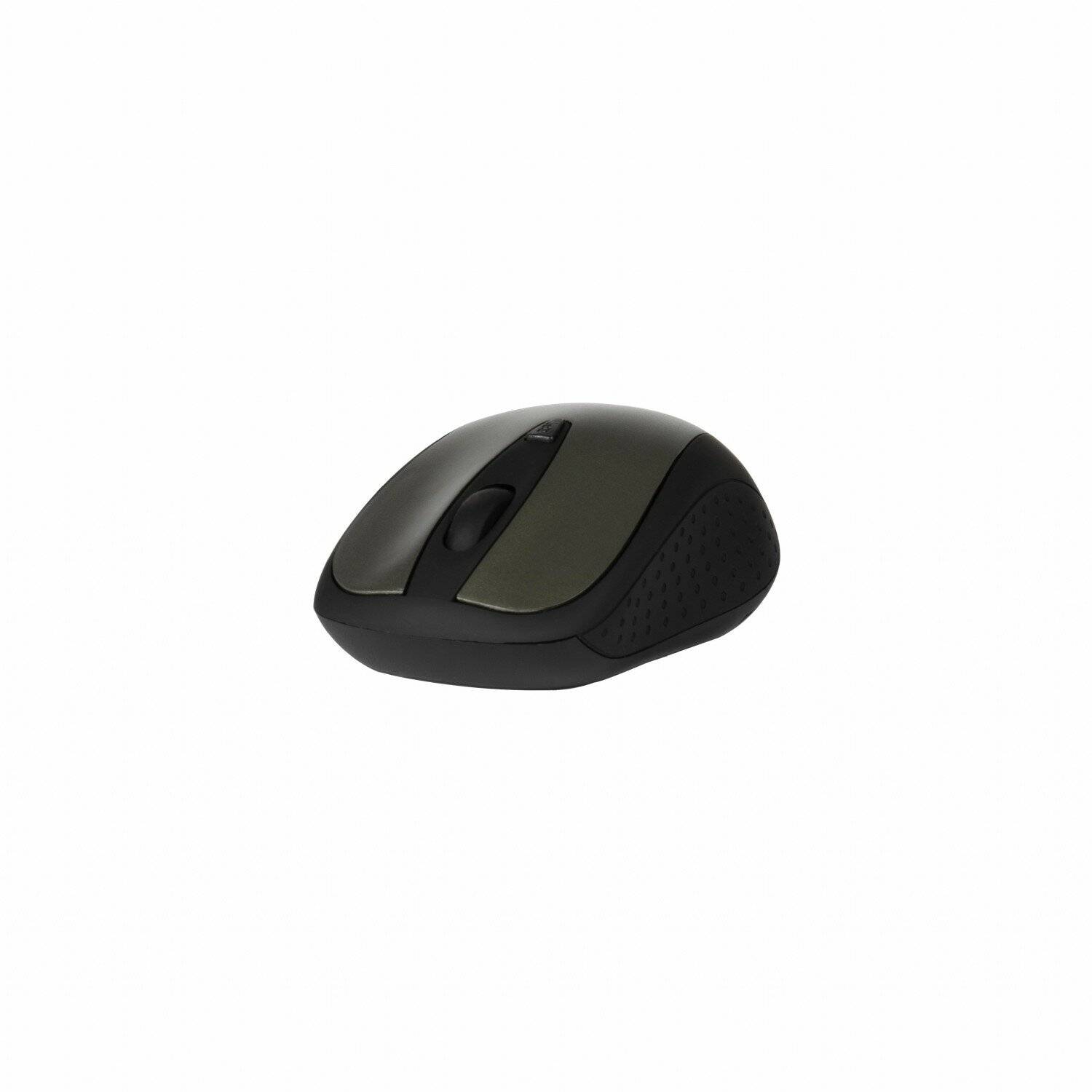 Inca IWM-201R-G Maus kabellos Bluetooth Optisch 1600 DPI Wireless Funkmaus Plug and Play Grau