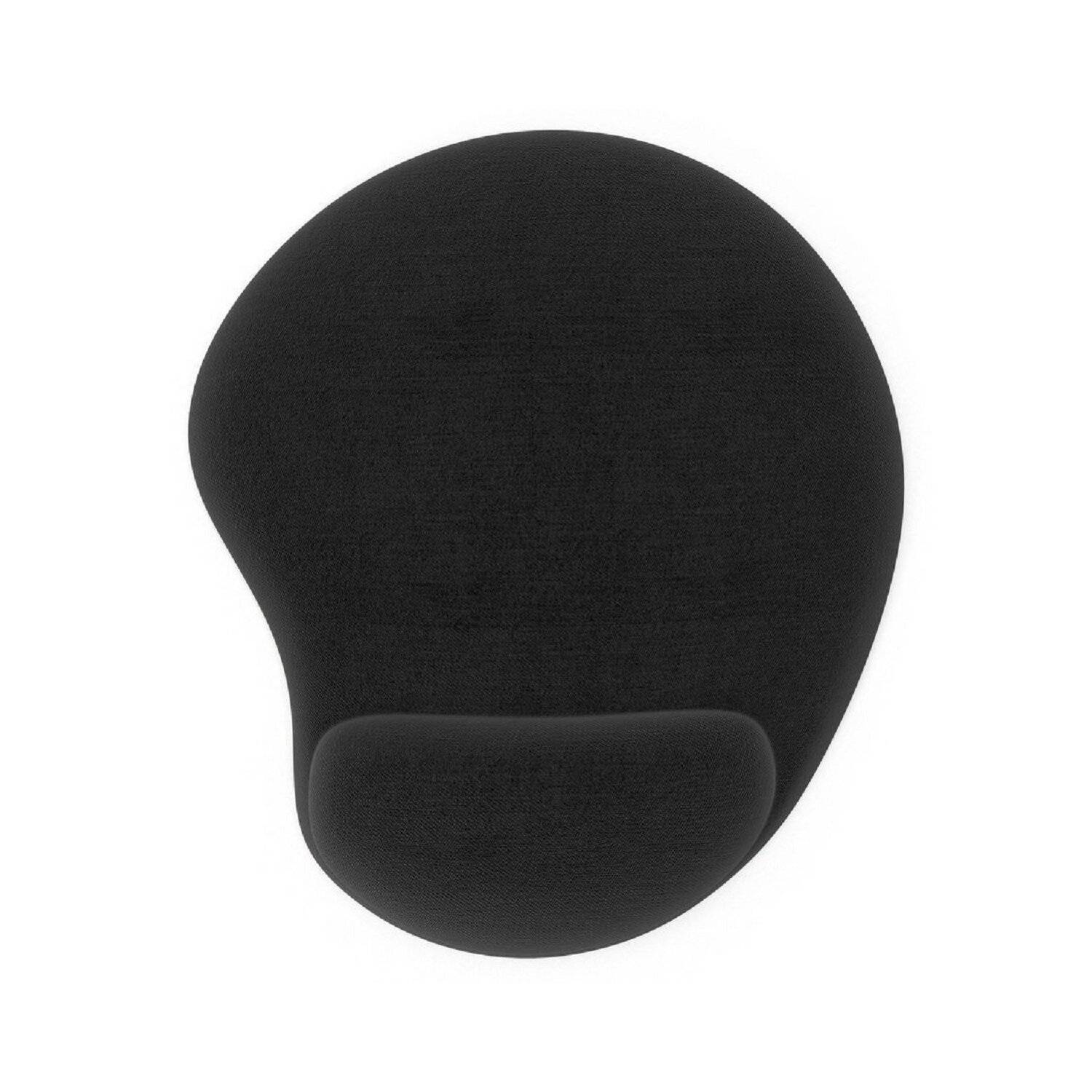 INCA IMPS-008 Mauspad mit Handauflage, breiter Einsatzbereich, rutschfest, ergonomisch und flexibel Schwarz