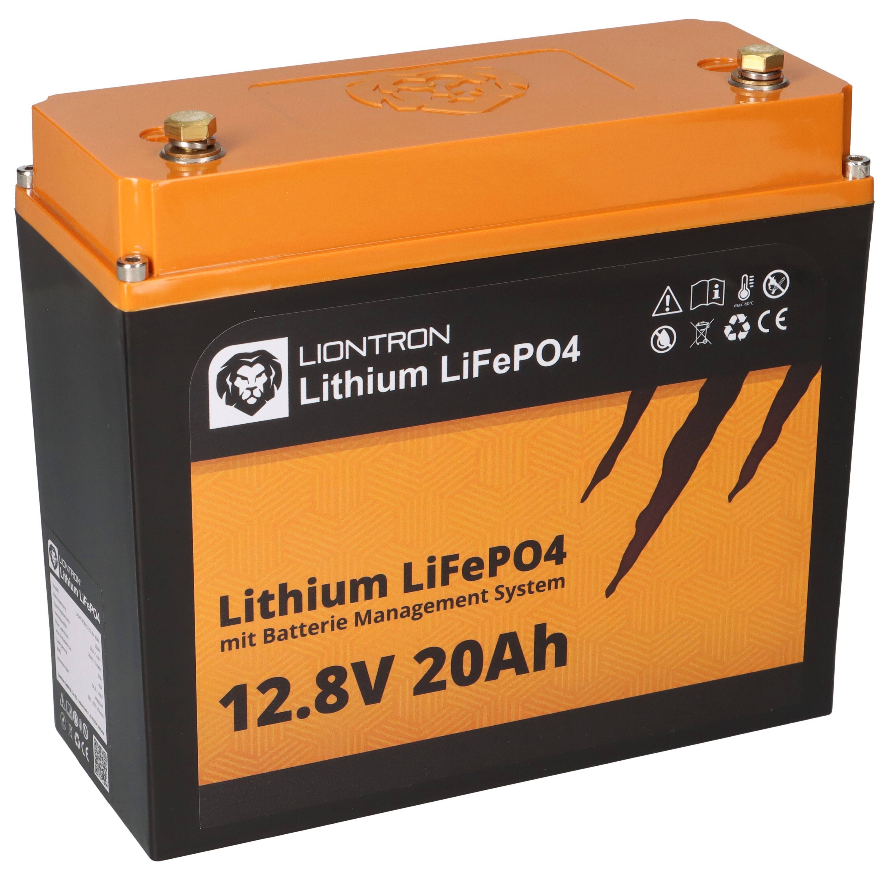 LIONTRON LiFePO4 Akku LX 12,8V 20Ah BMS 3000 Zyklen