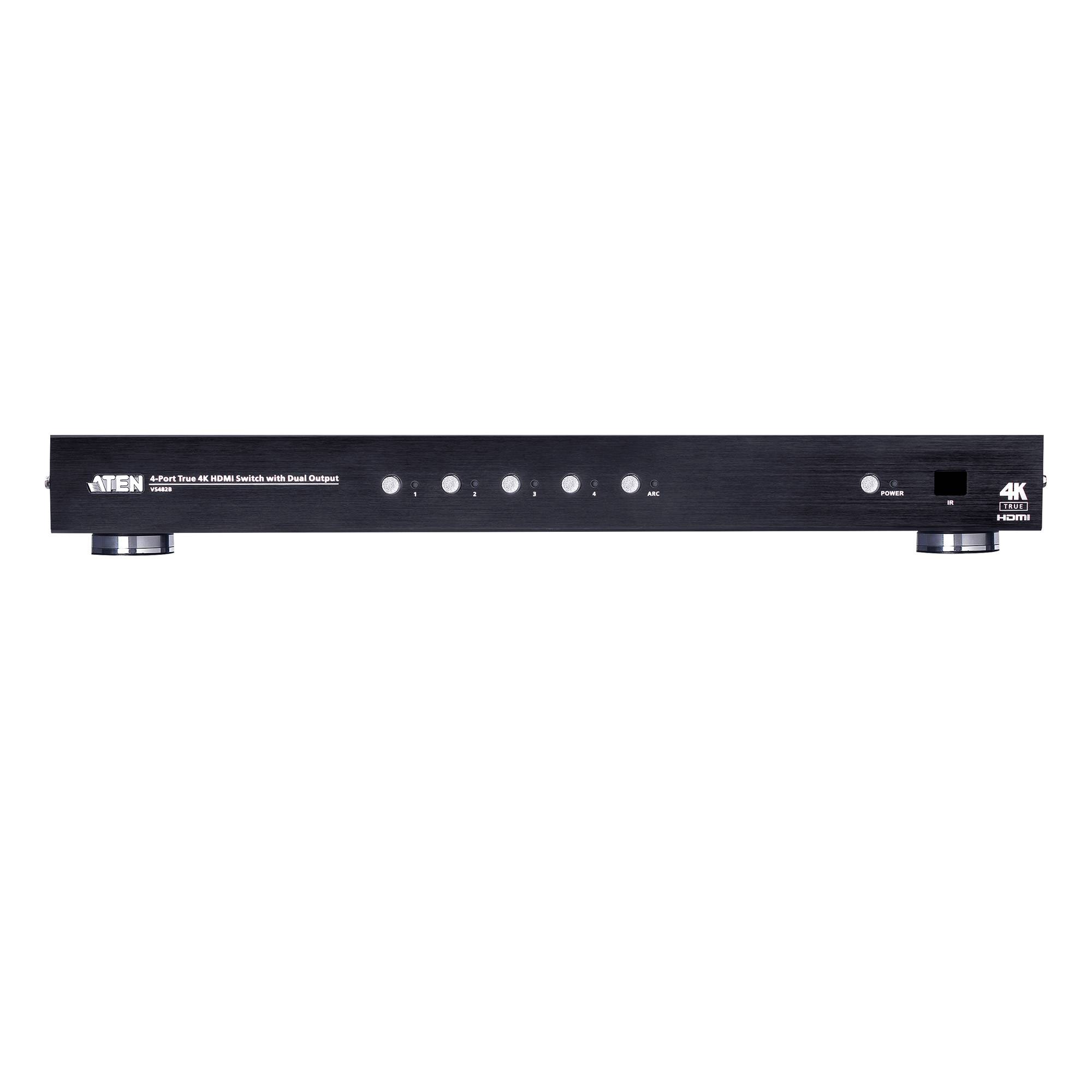 ATEN VS482B - Video/Audio-Schalter - 4 x HDMI