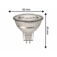 BLULAXA LED-Lampe 49123 MR16, GU5.3, EEK: F, 5,5 W, 460 lm, 2700 K, Halogenoptik BLULAXA LED-Lampe 49123 MR16, GU5.3, EEK: F, 5,5 W, 460 lm, 2700 K, Halogenoptik