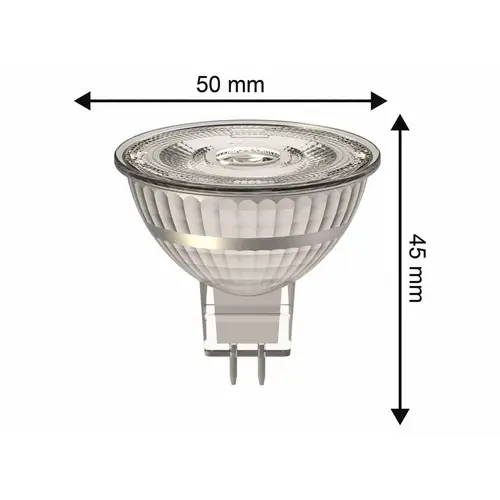 BLULAXA LED-Lampe 49123 MR16, GU5.3, EEK: F, 5,5 W, 460 lm, 2700 K, Halogenoptik BLULAXA LED-Lampe 49123 MR16, GU5.3, EEK: F, 5,5 W, 460 lm, 2700 K, Halogenoptik