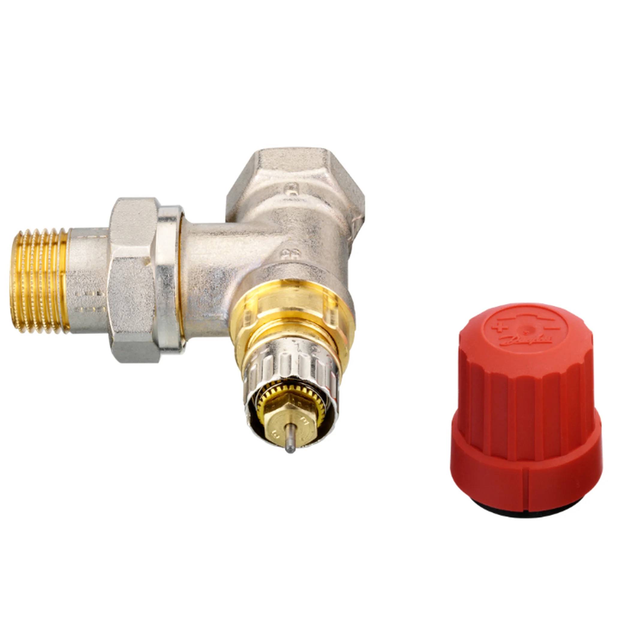 Danfoss Ventilgehäuse RA-N 20 R 3/4, Eck, matt vernickelt, 1 Stk.