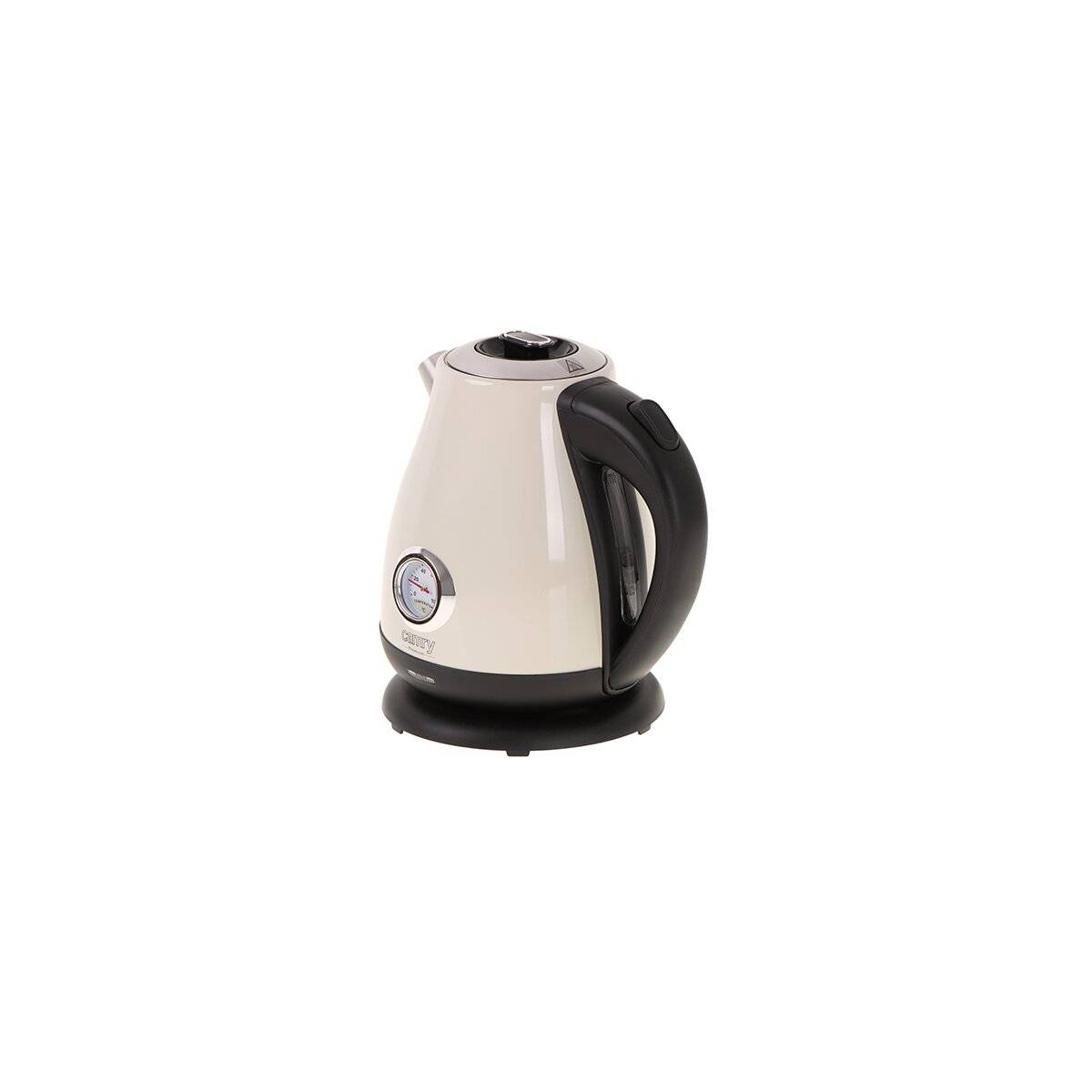 Camry CR 1344 Wasserkocher 2200 W, 1,7 L mit 360°-Sockel - Creme