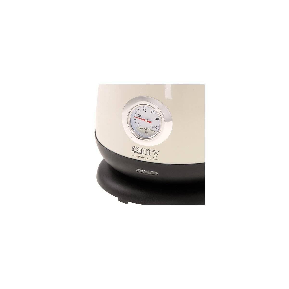 Camry CR 1344 Wasserkocher 2200 W, 1,7 L mit 360°-Sockel - Creme