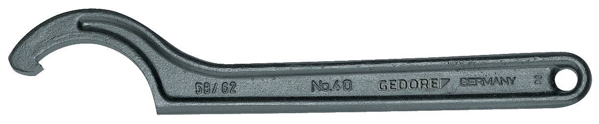 Gedore 40 25-28 Hakenschlüssel, DIN 1810 Form A, 25-28 mm