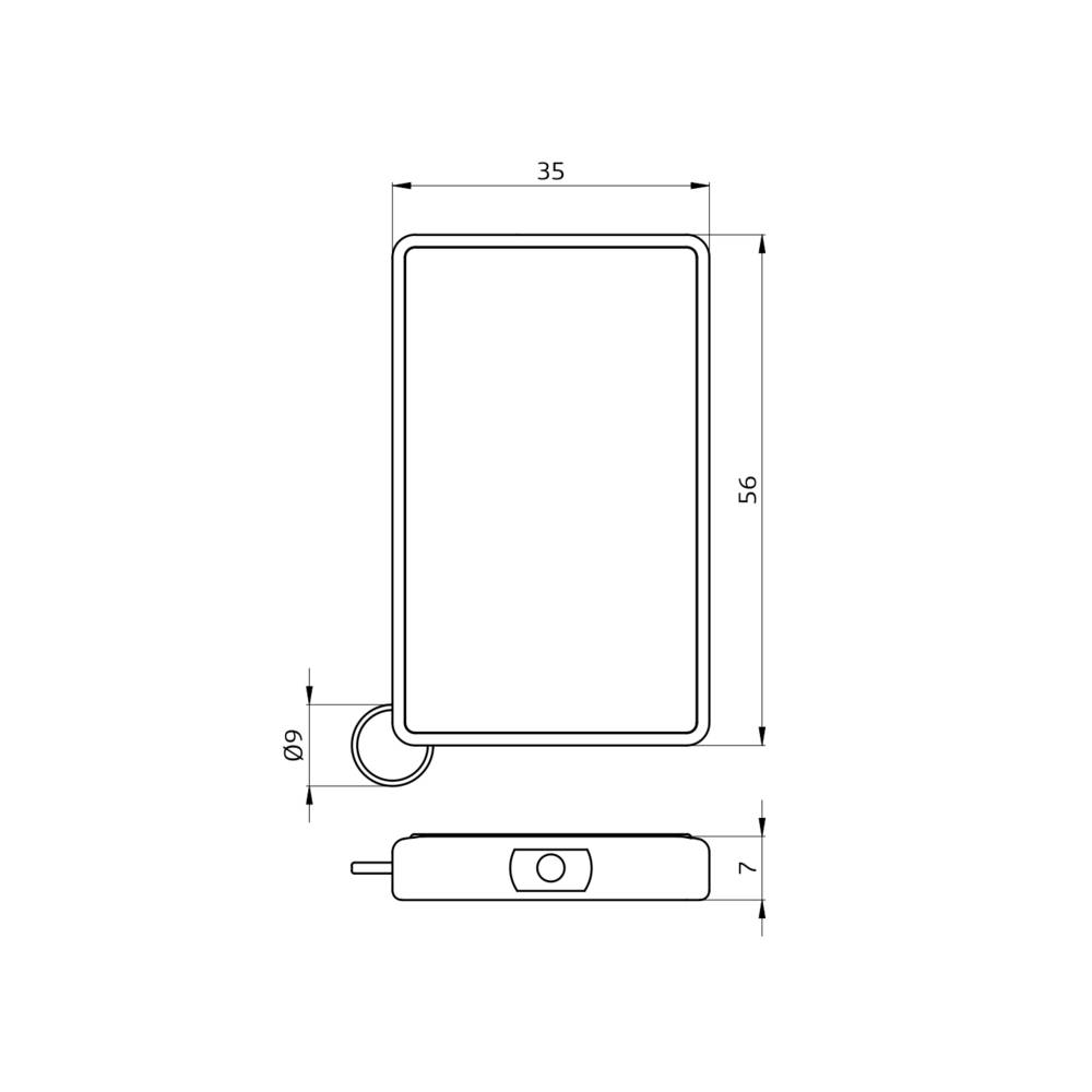 BEG Brück Electronic IR-Fernbedienung IR-PD-KNX-Mini