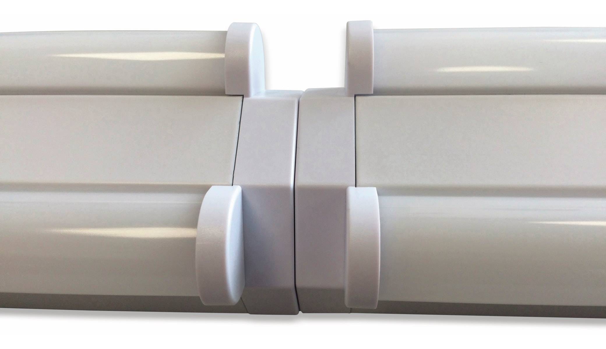 MÜLLER-LICHT LED Wand- und Deckenleuchte, 20300523, Basic 2/150 70 W, 6100 lm, 4000 K, weiß