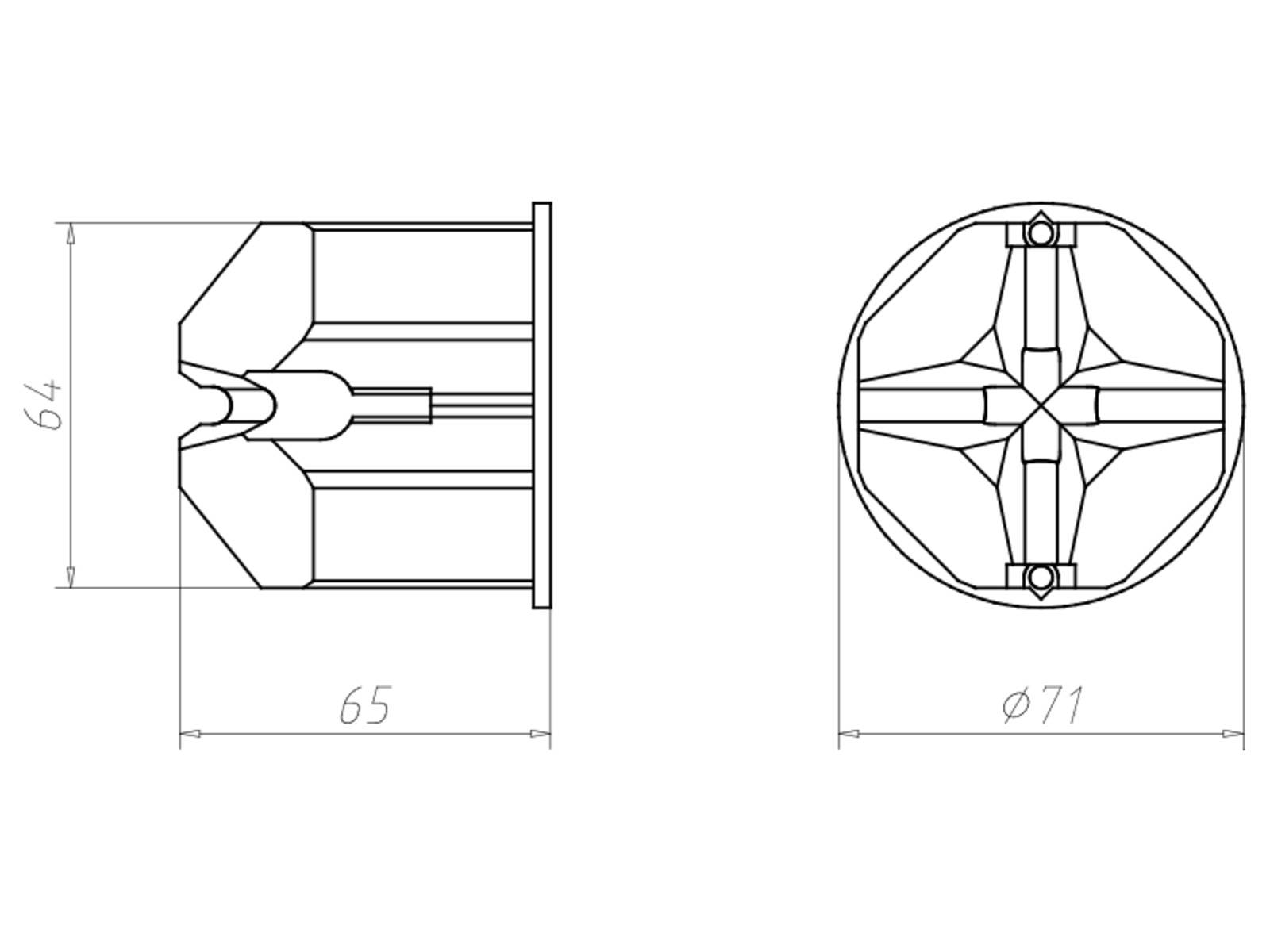 Kaiser Abzweigdose 9066-12