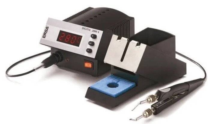 Lötstation DIGITAL 2000A inkl. Tech Tool 640ADJ Lötkolben, 80 W