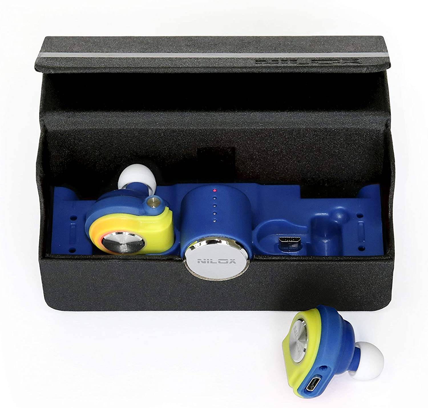 NILOX Drops In-Ear Kopfhörer blau gelb