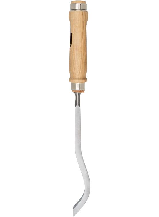 KIRSCHEN Schwanenhalslochbeitel 10 mm mit Weißbuchenheft 1351010