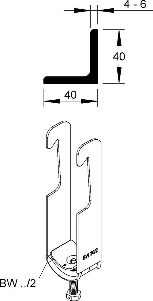 Niedax Bügelschelle BW 42/2