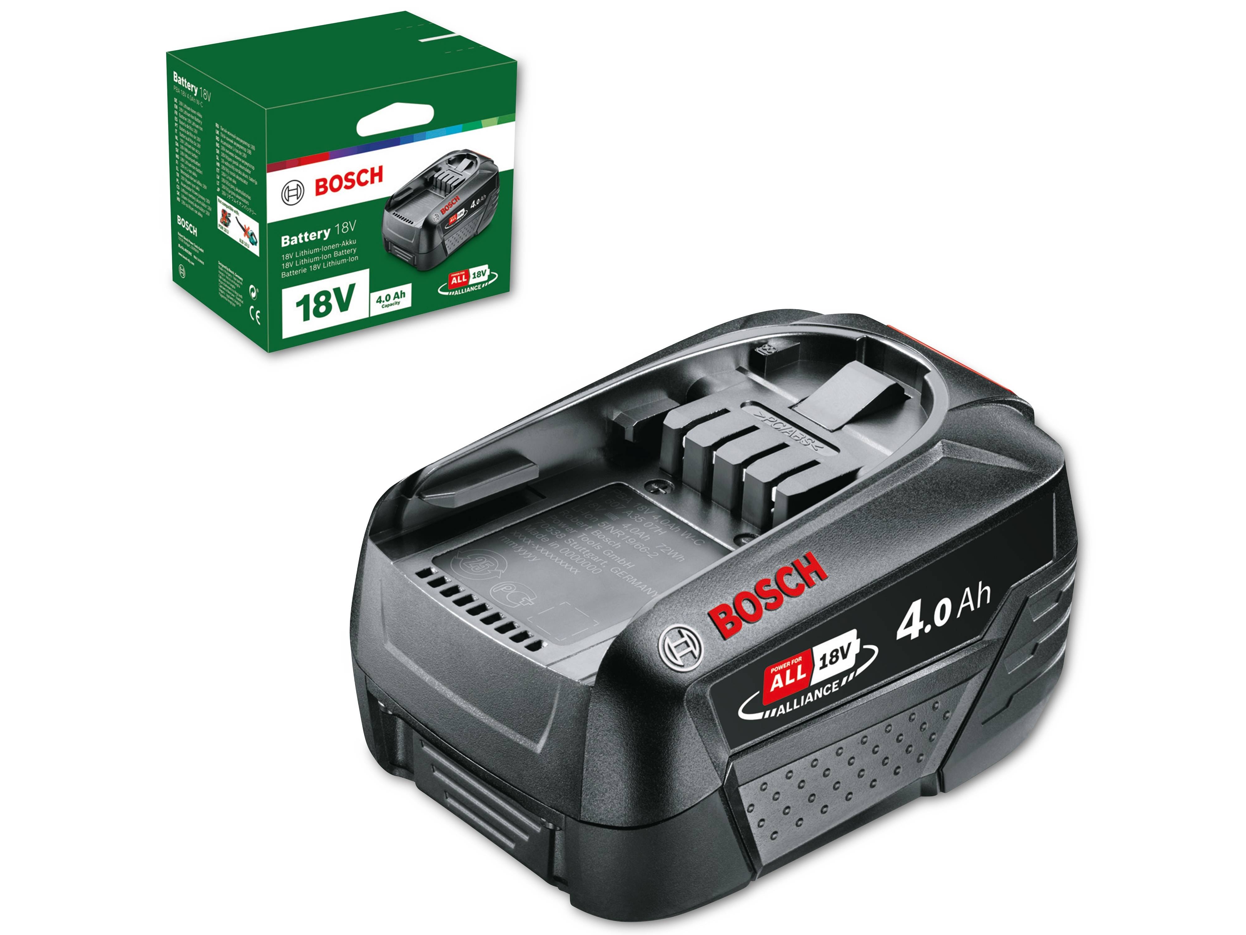 BOSCH Akku, PBA, 18 V, 4000 mAh