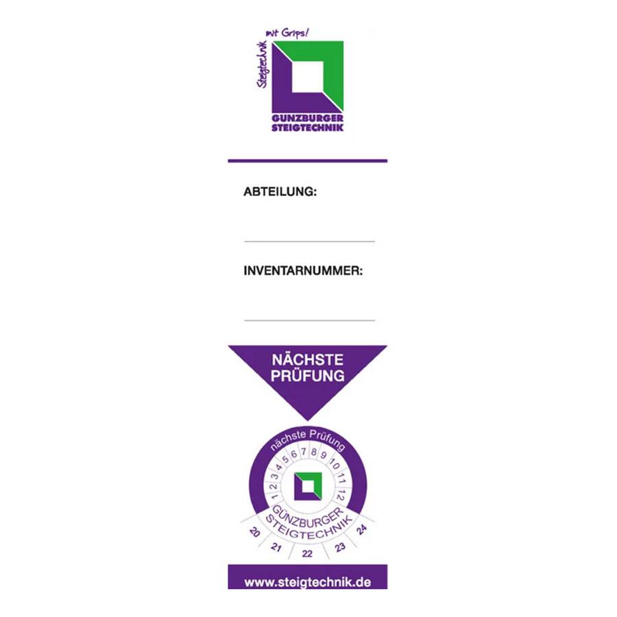 MUNK Inventaraufkleber 20 Stück