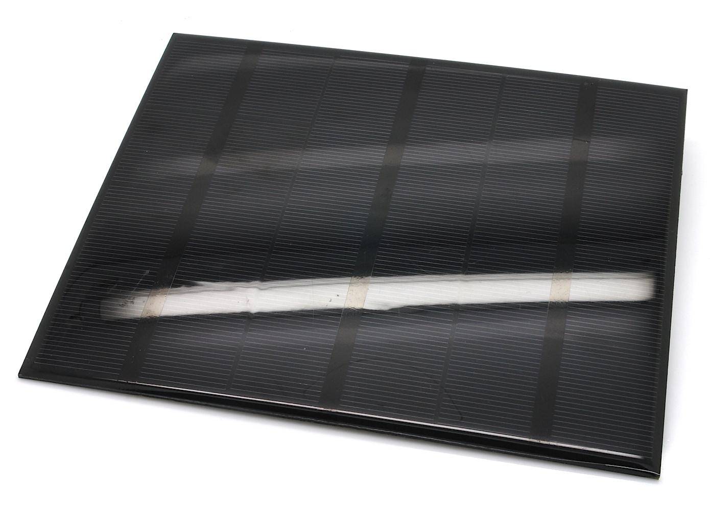Solar Panel 165x135mm mit USB Anschluss