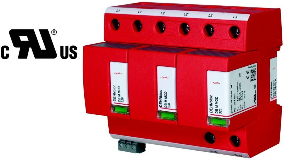 DEHN Blitzstromableiter Typ1 DB MU 3PY 480 3W+G R
