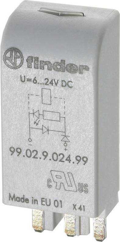 Finder Steckmodul mit Diode 28...60 VDC (99.02.9.060.99)