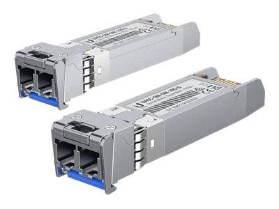Ubiquiti UACC-OM-SM-10G-D-20 - SFP+-Transceiver-Modul - 10GbE - LC Single-Modus - bis zu 10 km - 1310 nm (Packung mit 20