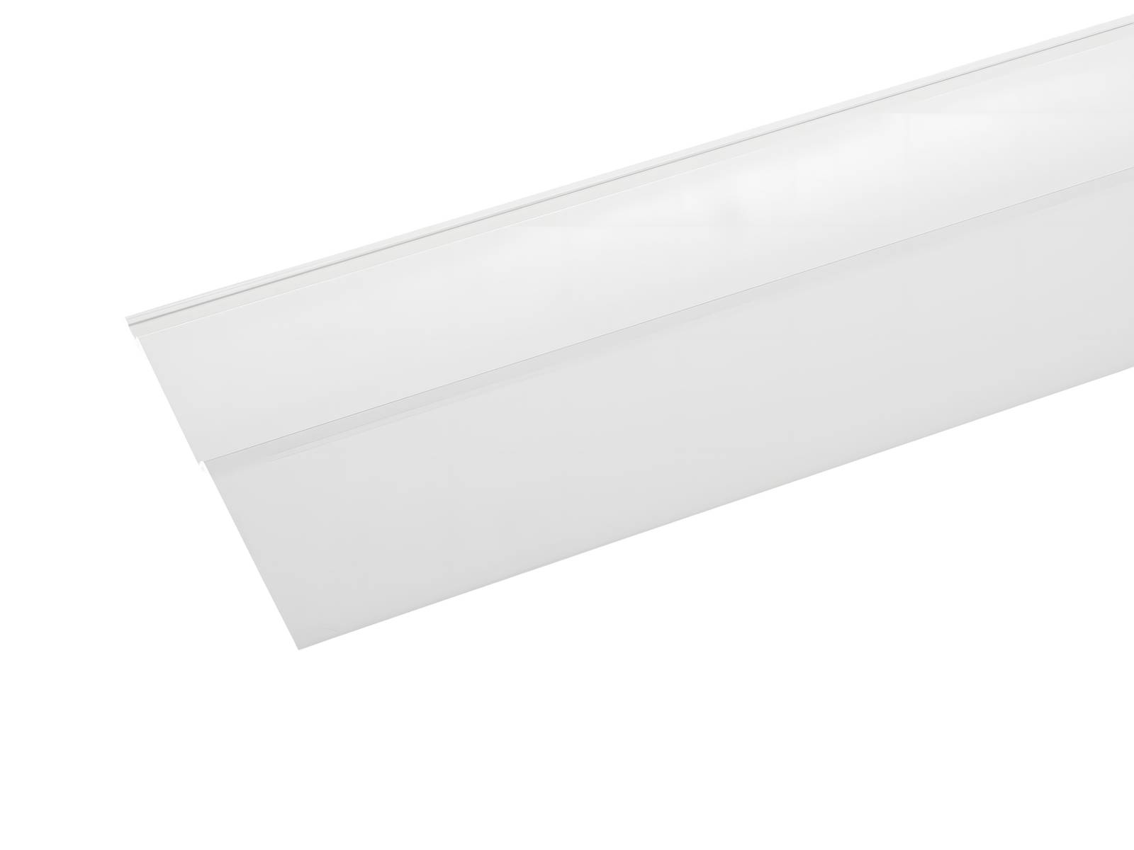 1St. Wöhner 01555 Abdeckprofil oben / unten, 1,10 m lang, für Halterungen 01136 und 01137 3 x 109 x 1100
