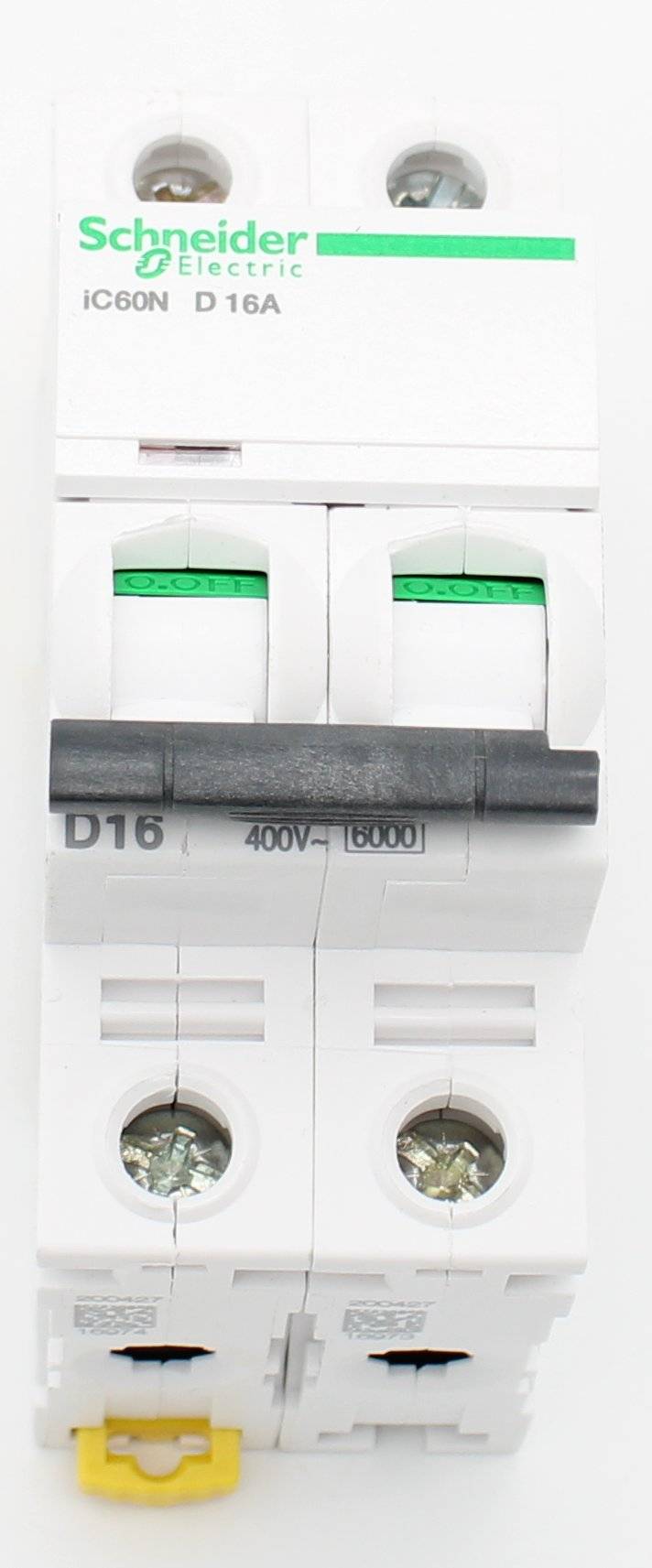 A9F75216 - Schneider Electric - IC60N, Miniatur-Leistungsschalter, 2p, 16A, D-Kurve