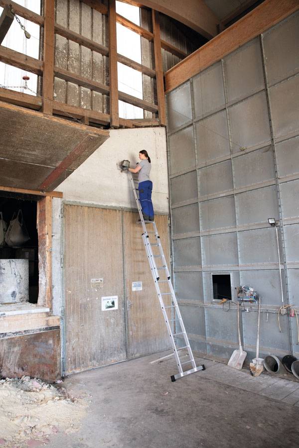 MUNK Schiebeleiter 2x6 Sprossen