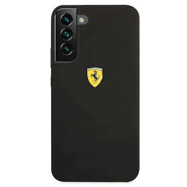 Ferrari FESIHCS22MBK S22+ S906 schwarz/schwarz Hardcase On Track Silicone