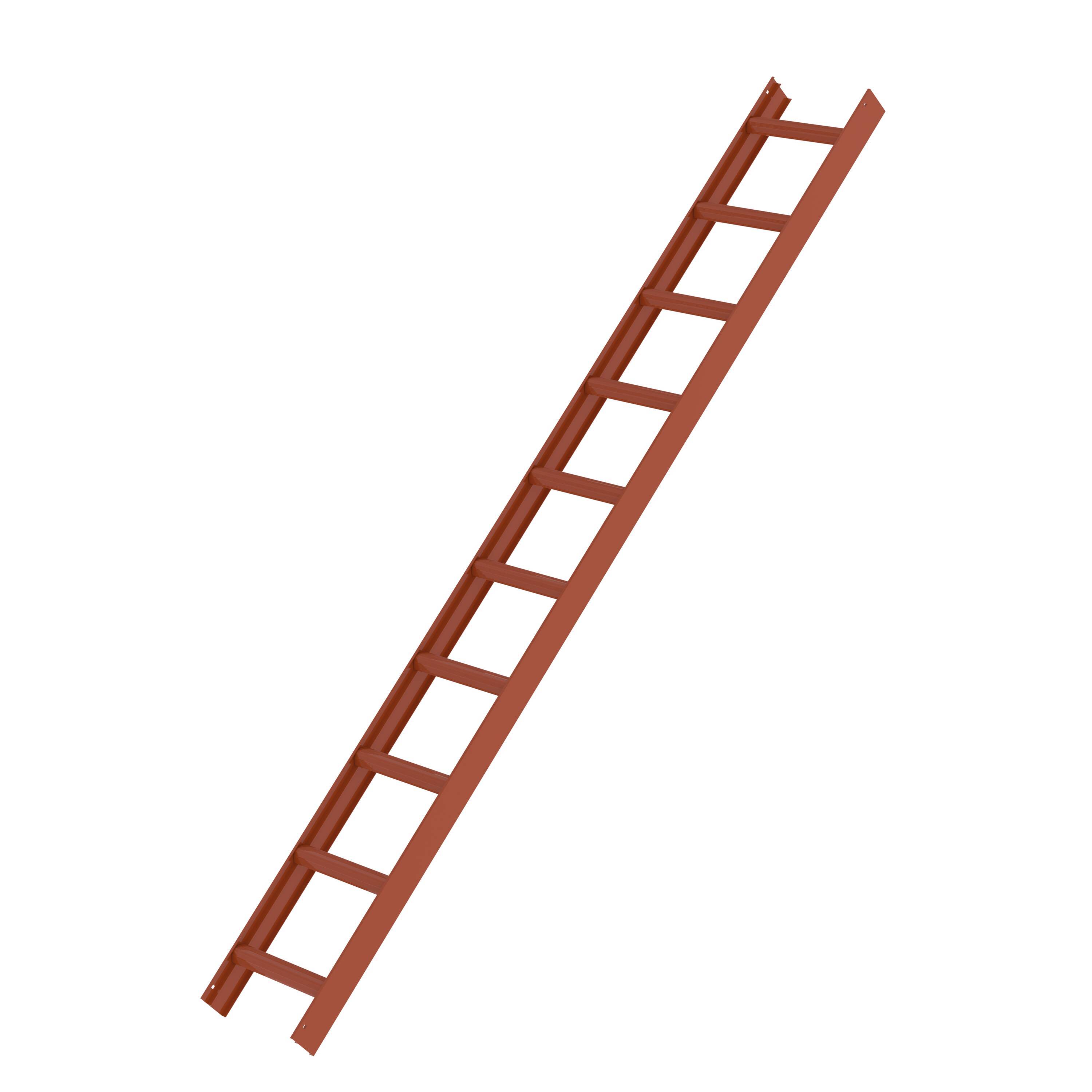 Munk Dachleiter Rotbraun 10 Sprossen