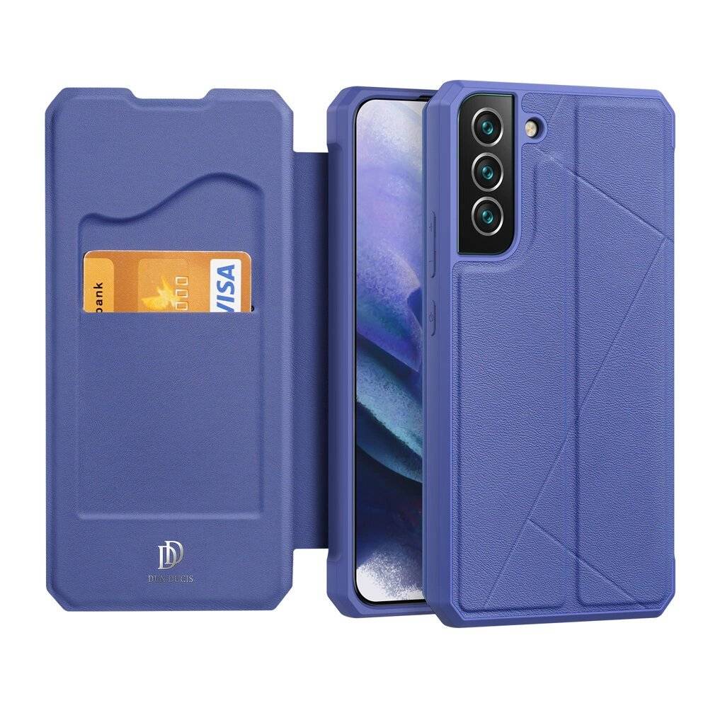 DUX DUCIS Skin X booktype case schutzhülle aufklappbare hülle Samsung Galaxy S22+ S22 Plus blau
