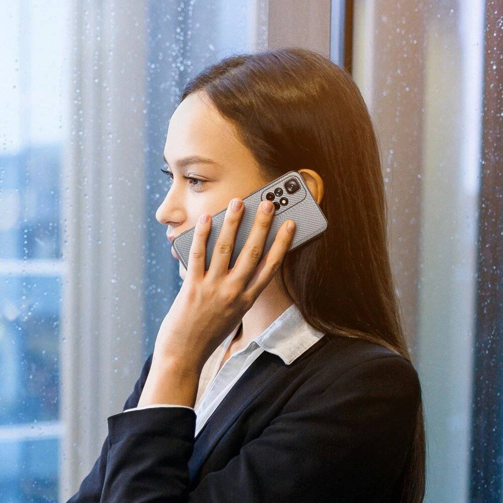 Dux Ducis Fino Hülle Nylonmaterial Poco M4 Pro 5G blau