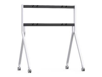 Huawei Wagen - für Flachbildschirm - Kohlenstoffstahl - weiß - Bildschirmgröße: 165 cm, 191 cm, 218 cm (65", 75", 86")