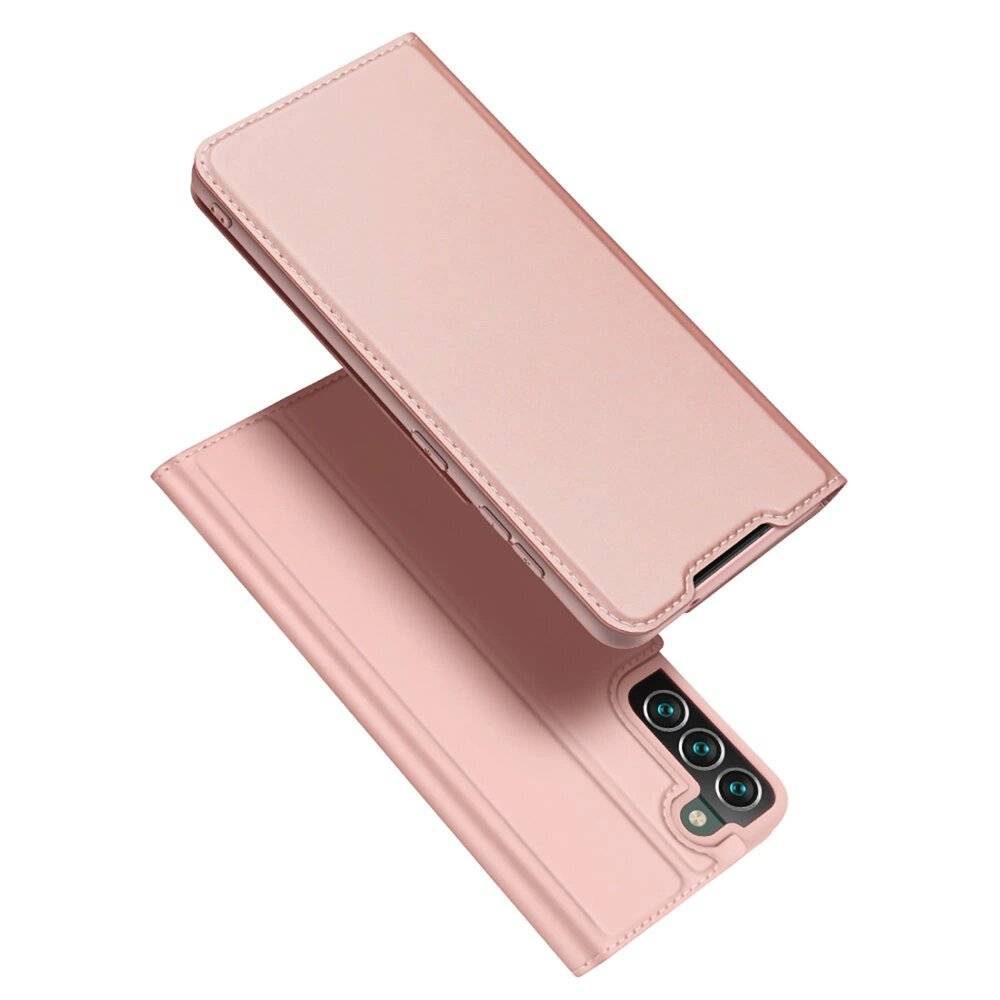 Dux Ducis Skin Pro booktype case schutzhülle aufklappbare hülle Samsung Galaxy S22+ S22 Plus rosa