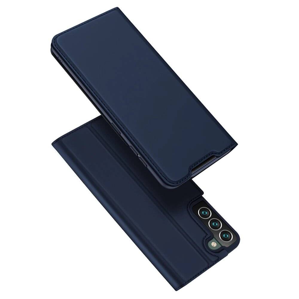 Dux Ducis Skin Pro booktype case schutzhülle aufklappbare hülle Samsung Galaxy S22+ S22 Plus blau