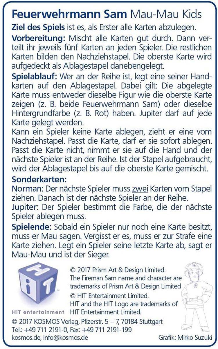 KOSMOS 741679 - Feuerwehrmann Sam Mau-Mau