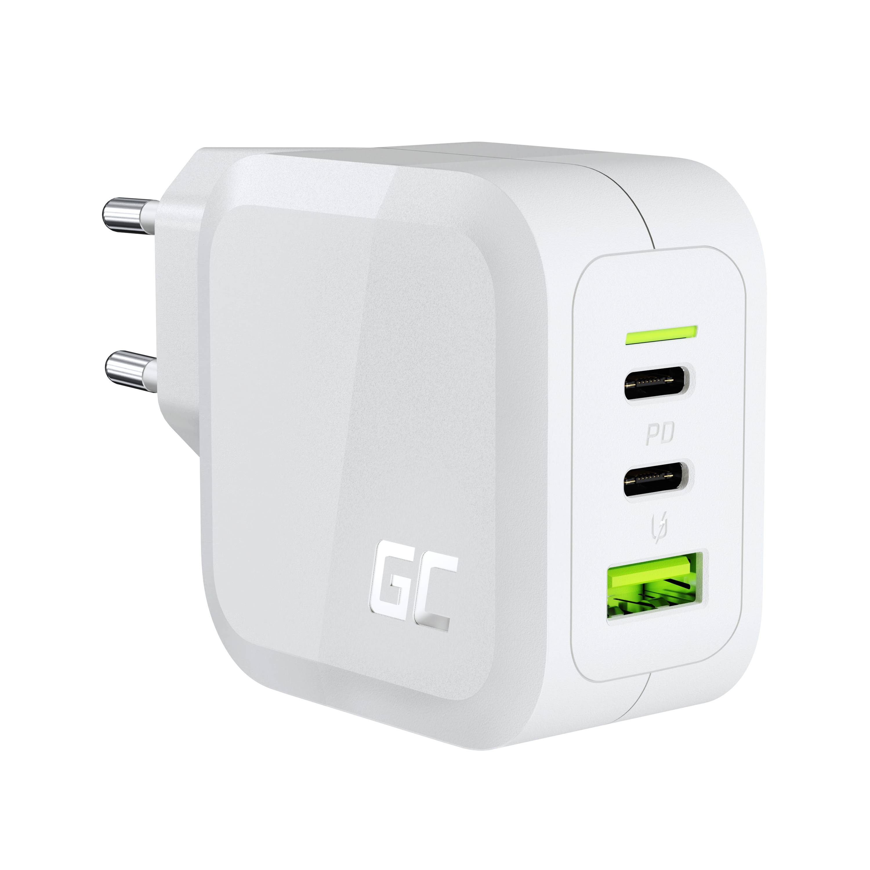 PowerGaN USB-Chager - QuickCharge 3.0 - 3 Anschlüsse - 65W